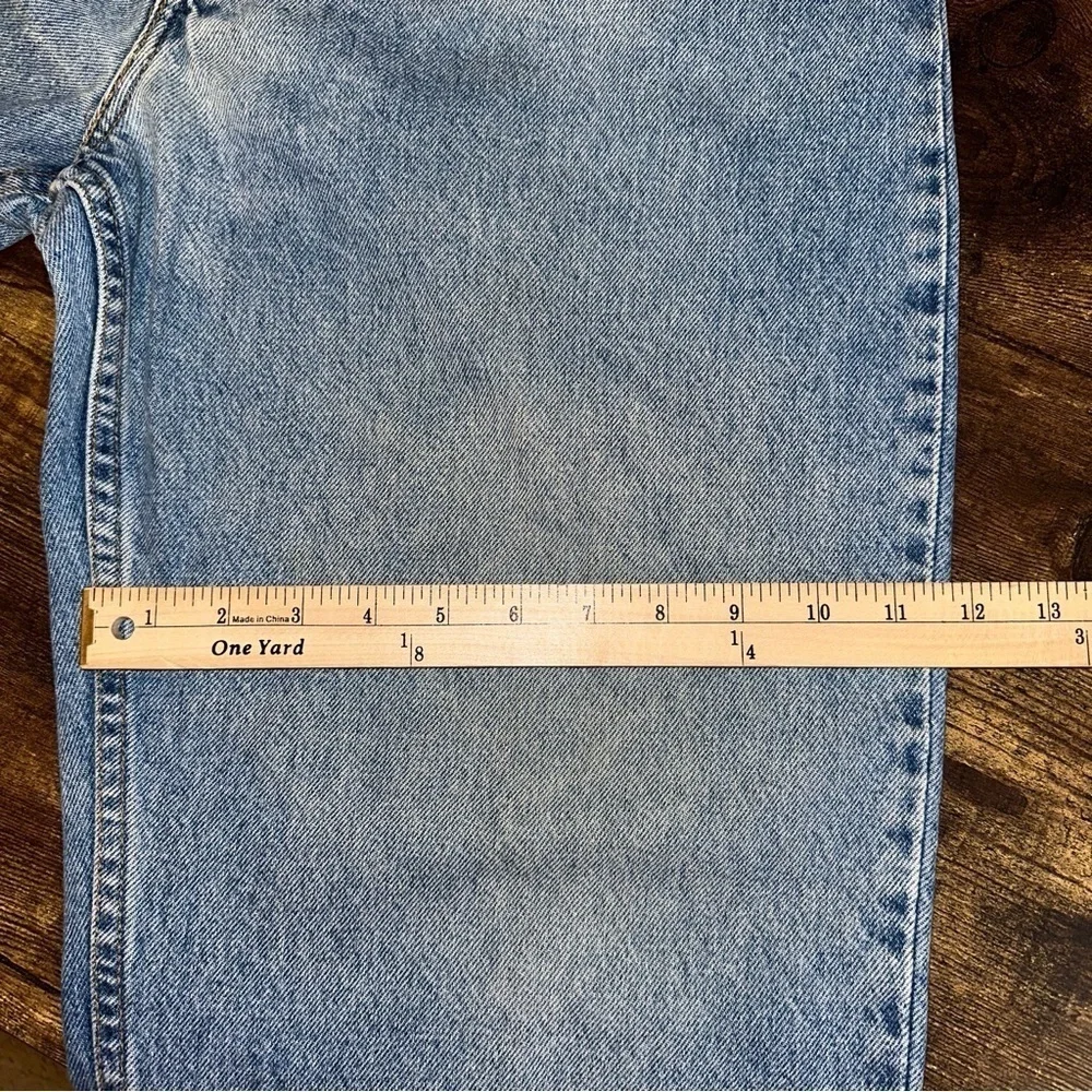 Vintage 90s Levi's 550 Jeans Mens 40x32 Blue Relaxed Fit Orange Tab Tapered Leg